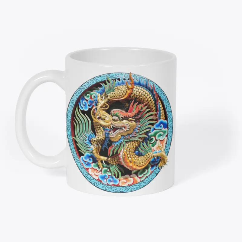 Faakhta Products : Multi Colour Dragon 