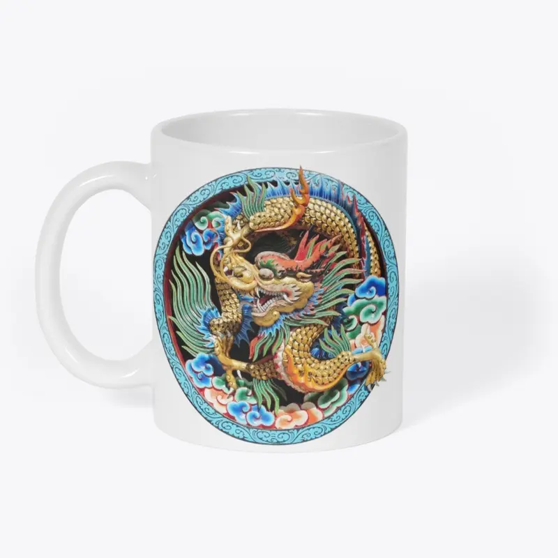 Faakhta Products : Multi Colour Dragon 